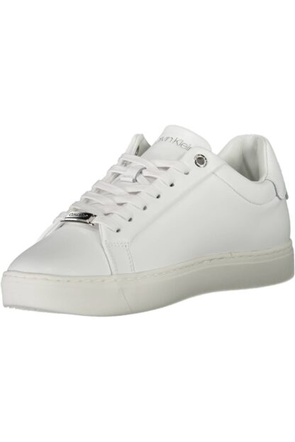 Calvin Klein - White Polyester Women Sneaker