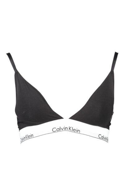 Calvin Klein - Black Cotton Women Triangle Bra