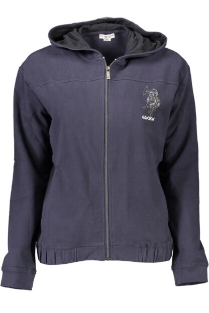 U.S. POLO ASSN. - Blue Cotton Women Sweater