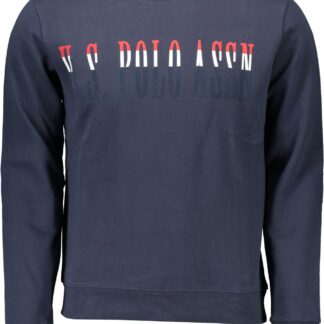 U.S. POLO ASSN. - Blue Cotton Men Sweater