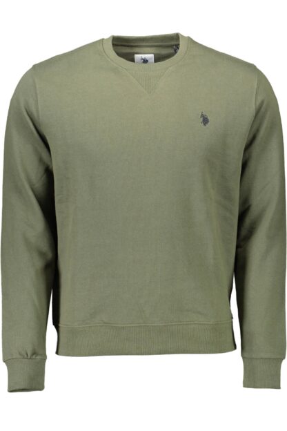 U.S. POLO ASSN. - Green Cotton Men Sweater