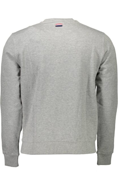 U.S. POLO ASSN. - Gray Cotton Men Sweater