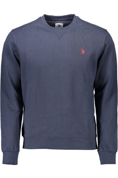 U.S. POLO ASSN. - Blue Cotton Men Sweater