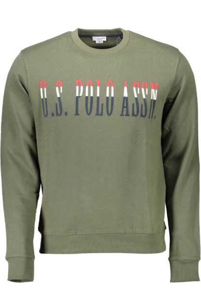 U.S. POLO ASSN. - Green Cotton Men Sweater