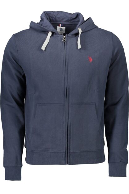 U.S. POLO ASSN. - Blue Cotton Men Sweater