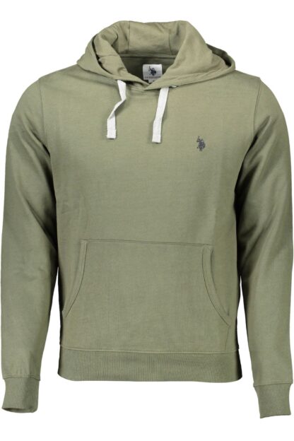 U.S. POLO ASSN. - Green Cotton Men Sweater