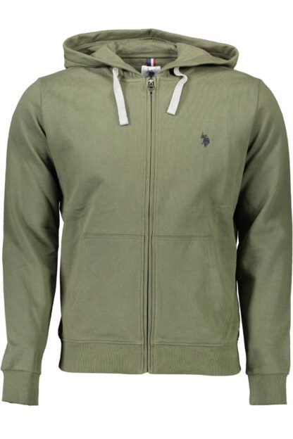 U.S. POLO ASSN. - Green Cotton Men Sweater