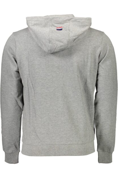 U.S. POLO ASSN. - Gray Cotton Men Sweater