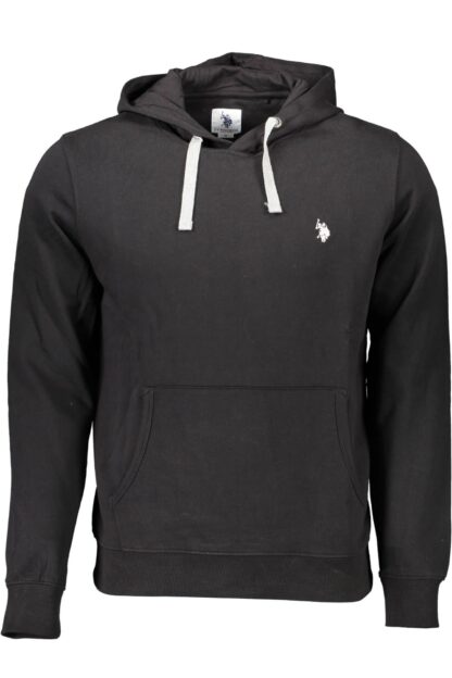 U.S. POLO ASSN. - Black Cotton Men Sweater