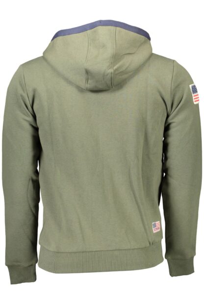 U.S. POLO ASSN. - Green Cotton Men Sweater