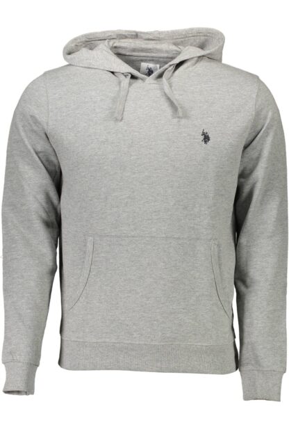 U.S. POLO ASSN. - Gray Cotton Men Sweater