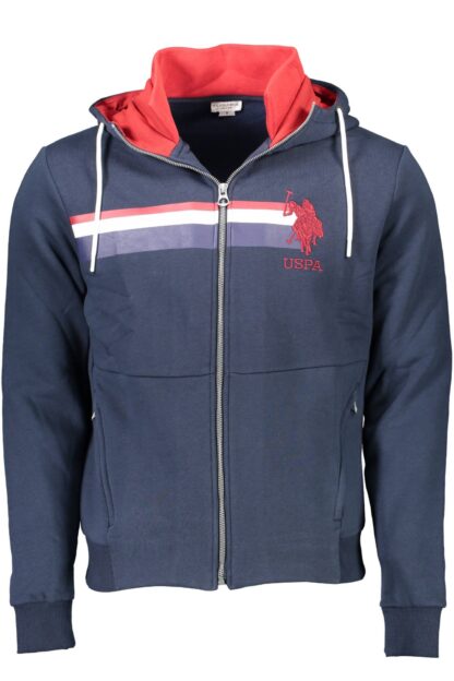 U.S. POLO ASSN. - Blue Cotton Men Sweater