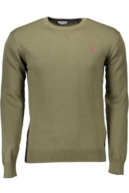 U.S. POLO ASSN. - Green Cotton Men Sweater