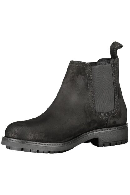 Tommy Hilfiger - Black Polyester Men Ankle Boot