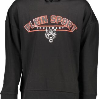 Plein Sport - Gray Cotton Men Sweater