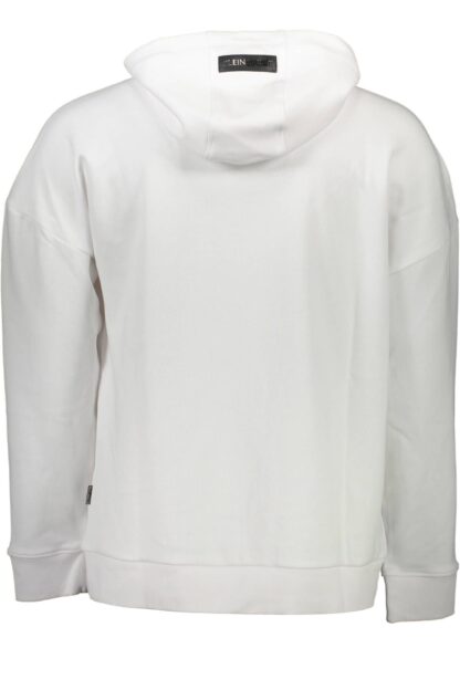 Plein Sport - White Cotton Men Sweater