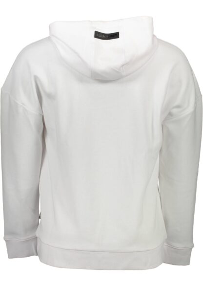 Plein Sport - White Cotton Men Sweater