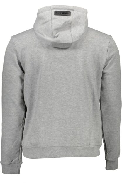 Plein Sport - Gray Cotton Men Sweater