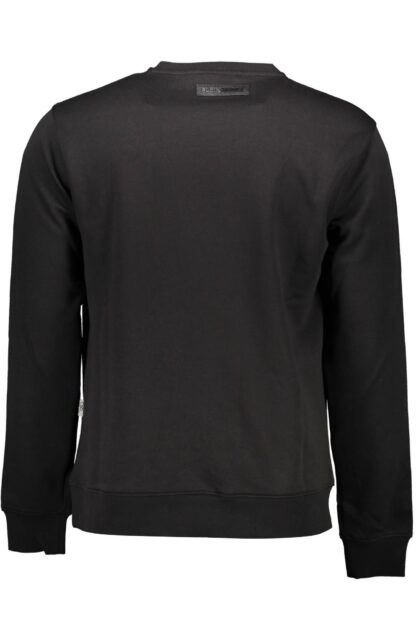 Plein Sport - Black Cotton Men Sweater