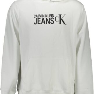 Calvin Klein - White Cotton Men Sweater