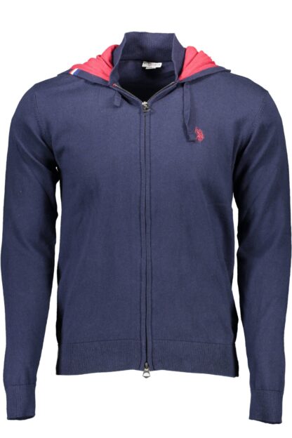 U.S. POLO ASSN. - Blue Cotton Men Sweater