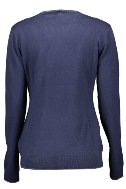 U.S. POLO ASSN. - Blue Cotton Women Sweater