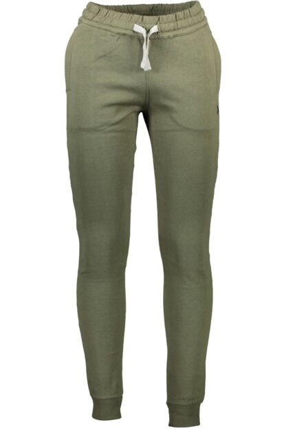 U.S. POLO ASSN. - Green Cotton Men Sports Trouser