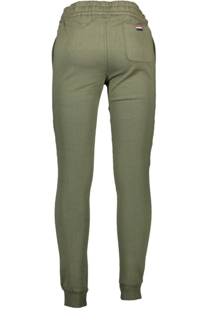 U.S. POLO ASSN. - Green Cotton Men Sports Trouser