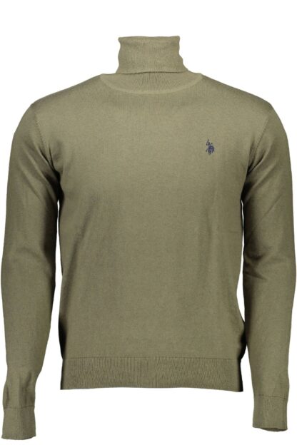 U.S. POLO ASSN. - Green Cotton Men Sweater