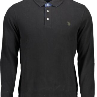 U.S. POLO ASSN. - Gray Cotton Men Polo Shirt