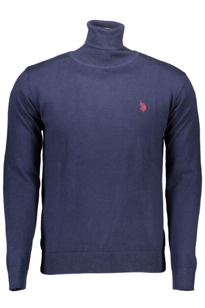 U.S. POLO ASSN. - Blue Cotton Men Sweater