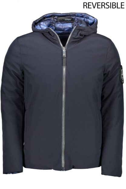 Plein Sport - Blue Polyester Men Jacket