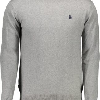 U.S. POLO ASSN. - Blue Cotton Men Sweater