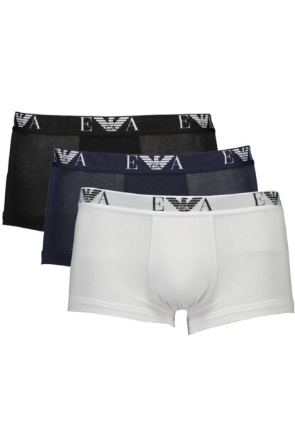 Emporio Armani - Blue Cotton Men Boxer