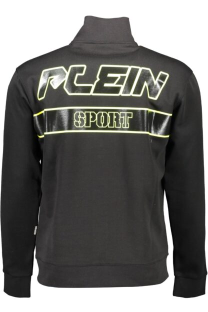 Plein Sport - Black Cotton Men Sweater