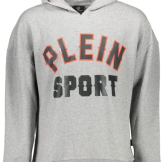 Plein Sport - Blue Cotton Men Sweater