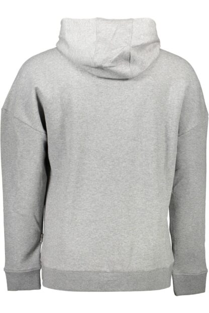 Plein Sport - Gray Cotton Men Sweater