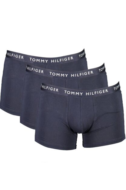 Tommy Hilfiger - Black Cotton Men Trunk