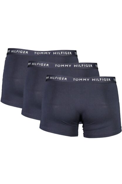 Tommy Hilfiger - Black Cotton Men Trunk