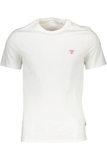 Guess Jeans - White Cotton Men T-Shirt