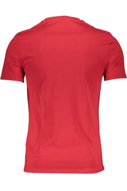 Guess Jeans - Red Cotton Men T-Shirt