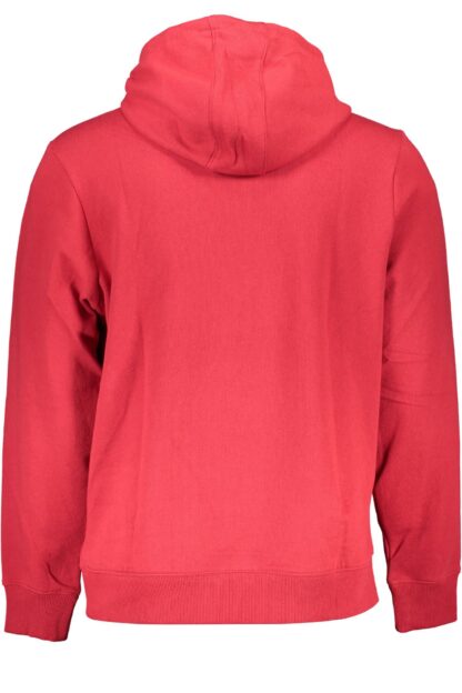 Guess Jeans - Red Cotton Men's Hoodie