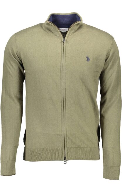 U.S. POLO ASSN. - Green Cotton Men Sweater