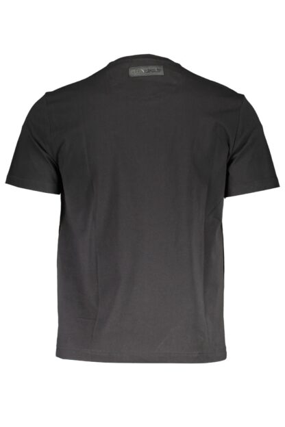 Plein Sport - Black Cotton Men TShirt