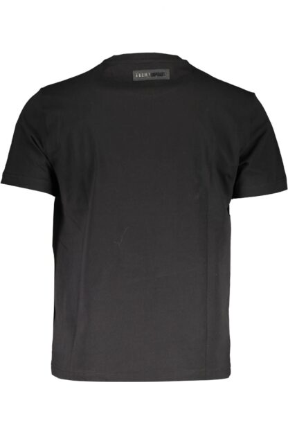 Plein Sport - Black Cotton Men T-Shirt