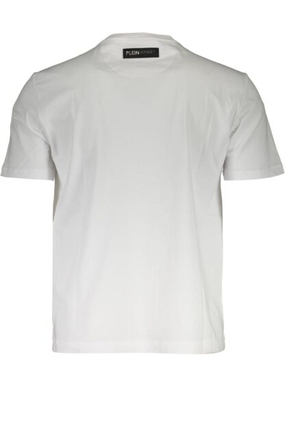 Plein Sport - White Cotton Men TShirt