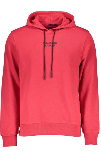 Cavalli Class - Red Cotton Men Sweater