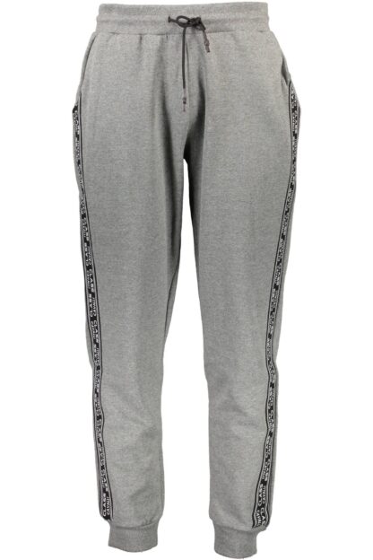 Cavalli Class - "Gray Cotton Men Sports Trouser"