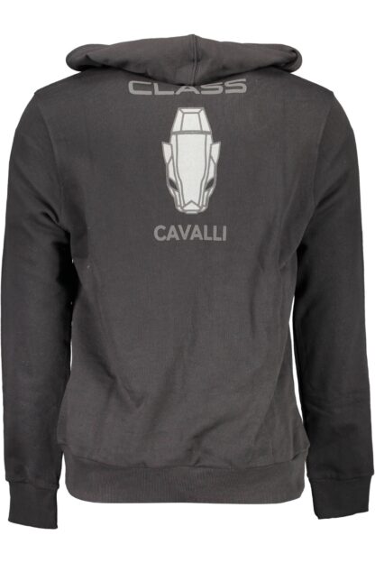 Cavalli Class - Black Cotton Men Sweater