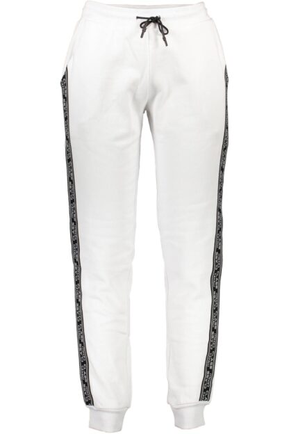 Cavalli Class - White Cotton Men Sports Trouser